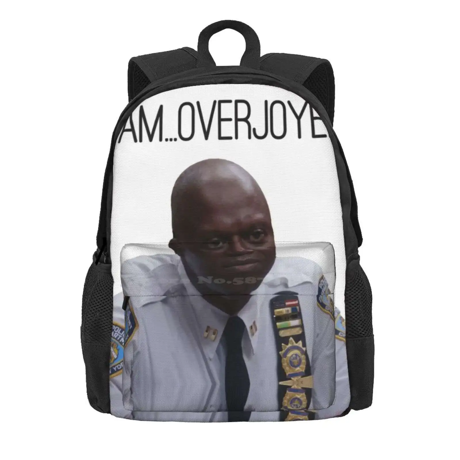 Brooklyn 99 Holt Emotions Hot Sale Schoolbag Backpack Fashion Bags Brooklyn Nine Nine On B99 Brooklyn Nine Nine Online Nine