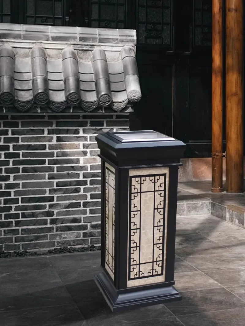 new Chinese trash can retro