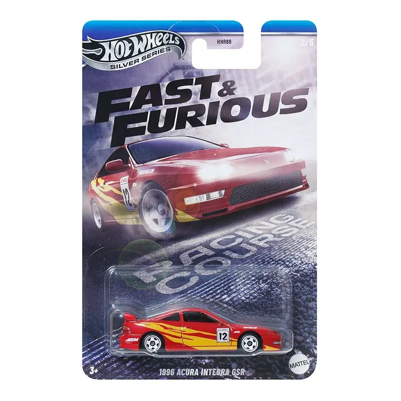 2025 1/64 Hot Wheels FAST & FURIOUS HNR88 Series Alloy Car Model Honda Civic Nissan Simulation Cars Model Custom Birthday Gift - Image 3
