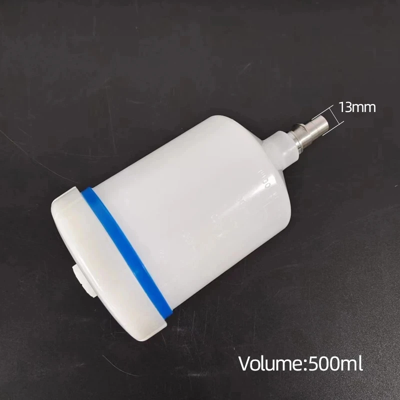 Plástico Hvlp Pintura Copo Pan para Sata Pulverizador Copo Conector Pulverizador Pintura do Carro Acessórios de Pulverização 600ml