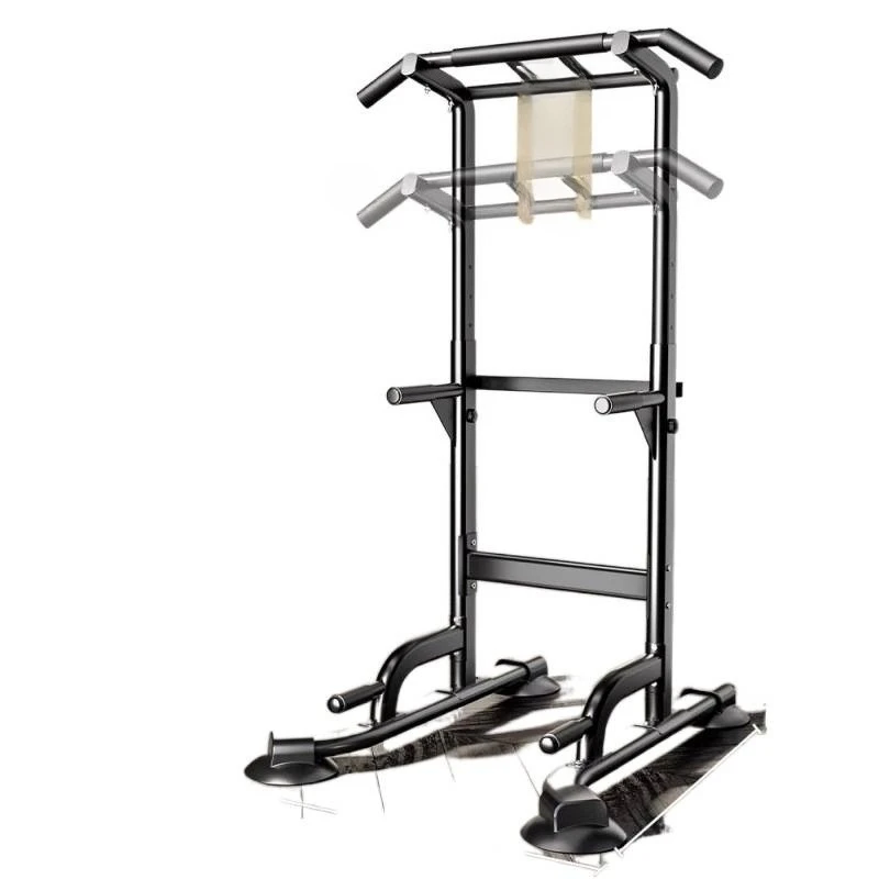 

Horizontal bar household indoor pull-up device Double lever carrying wall Floor hanging bar Home fitness equipment