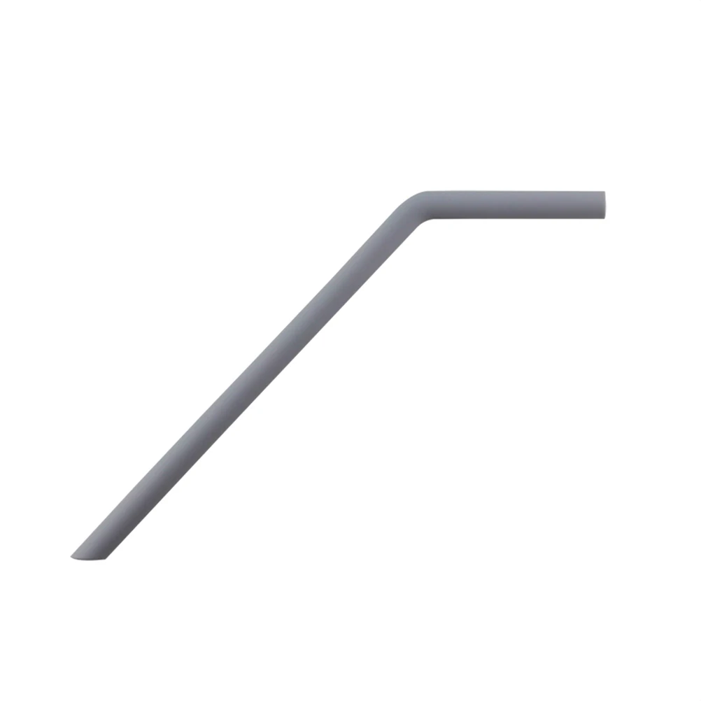 

6Sets Silicone Reusable Folding Bent Straws Drinking Straws with Cleaning Brush Carrying Case for Smoothies Coffee Tea Party