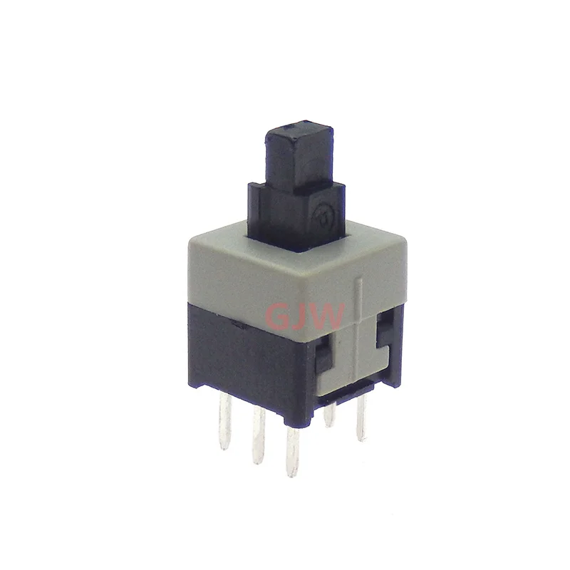 20PCS 5.8*5.8 7*7 8*8 8.5*8.5mm Self Locking Push Tactile Power Micro Switch Kit 6 Pin Button Switches