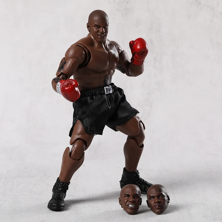 Storm Mike Tyson Final Round 1/12 Scale Action Figure Doll PVC Desktop Toy Model for Colletible