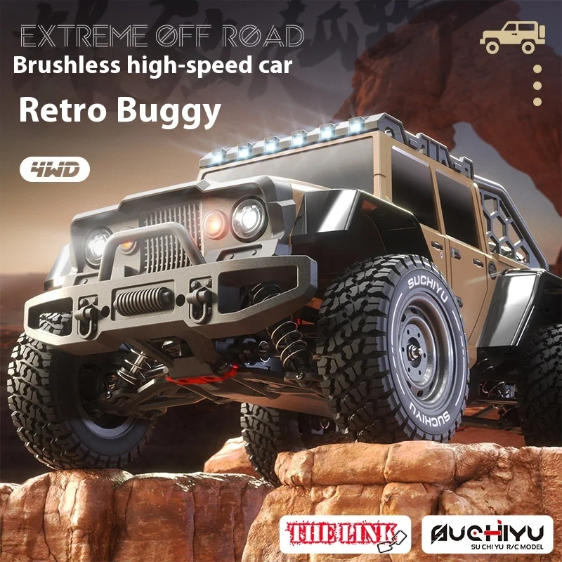 4WD Внедорожник Jeep Wrangler Модель автомобиля с дистанционным управлением Игрушечный автомобиль Полный масштаб 1:16 Радиоуправляемый внедорожный альпинистский гоночный подарок на день рождения для мальчика