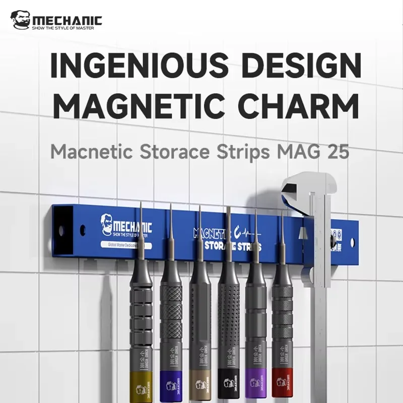 MECHANIC MAG25 Magnetische Absorptionsstange Superabsorbierender Schraubendreher Handy-Reparaturvorrichtungen und Andere Metall-Aufbewahrungswerkzeuge – Detail 1