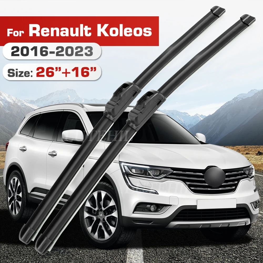 

Передние щетки стеклоочистителя для Renault Koleos 2016-2023 лобовое стекло лобовое стекло 26 "+ 16"
