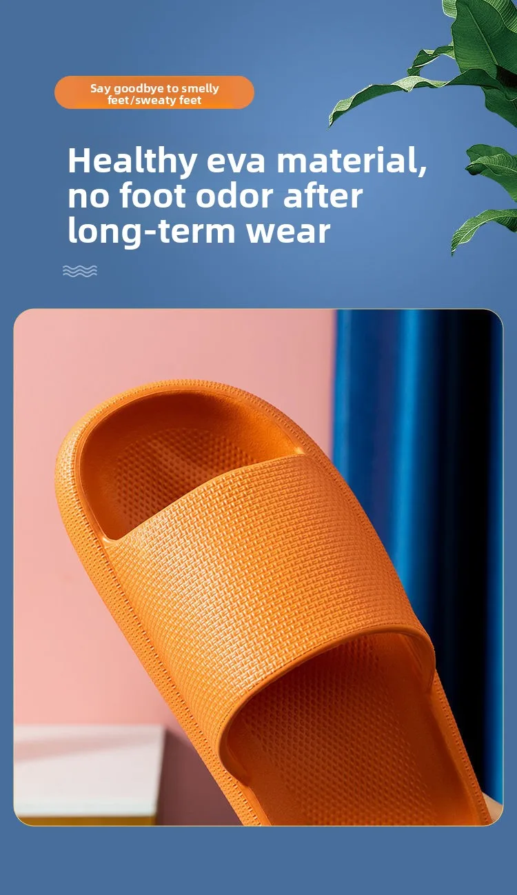 Neue ultraweiche Indoor-Outdoor-Hausschuhe für Damen und Herren, dicksohlige Paar-Flip-Flops für den Innen- und Außenbereich. – Detail 7