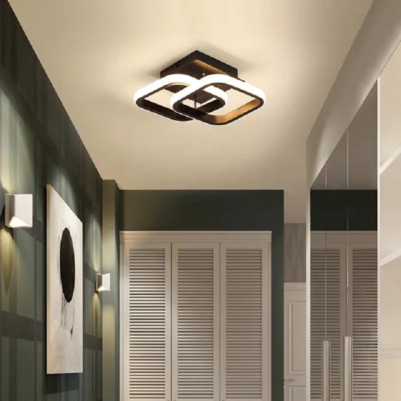 Modern LED Aisle Corridor Ceiling Lights Balcony Lights Led Surface Mounted for Bedroom Living Room Nodic Home Lighting