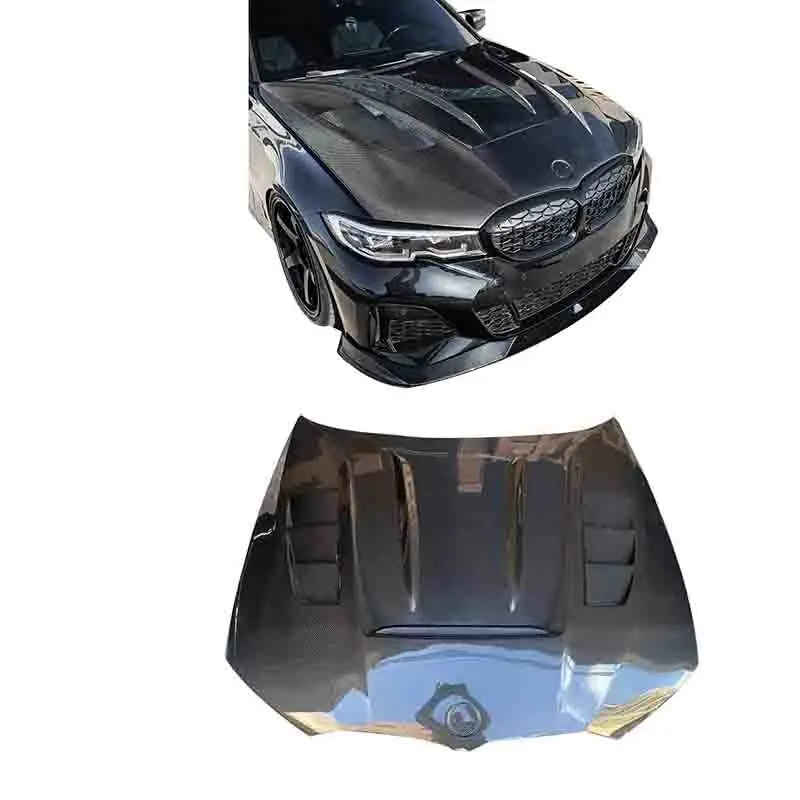 

MRD Style Carbon Fiber Vent Hood for 3 Series G20 G28 Engine Cover Hood Bonnet Cover Perfect Fitment