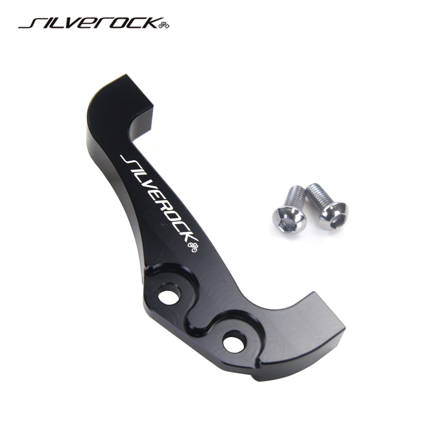 SILVEROCK Frame Rear Triangle Rotor Adapter 140mm for Storm Blast P8 Folding Bike Convert V Brake to Disc Brake