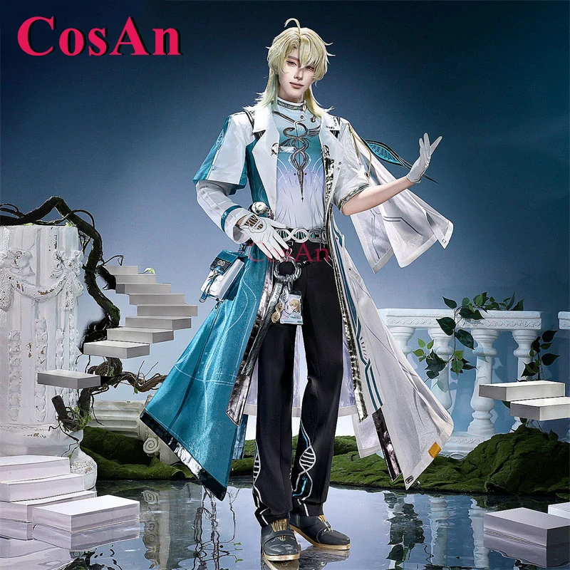 

CosAn Game Wuthering Waves LUUK HERSSEN Cosplay Costumes Handsome Fashion Combat Uniforms Activity Party Role Play Clothing S-XL