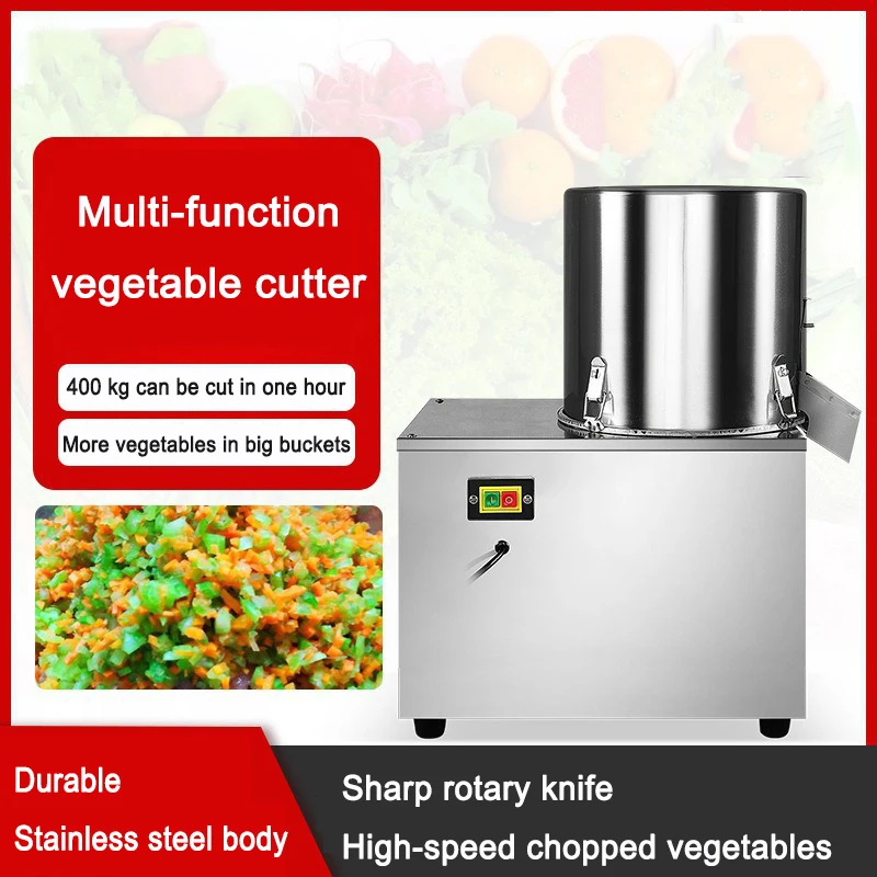 

Multifunctional Food Cutter Electric Vegetable Stuffing Machine Household Garlic Pepper Meat Grinder Food Processor