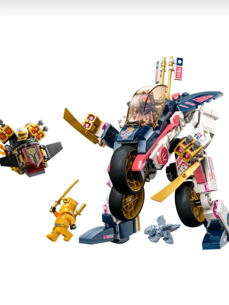 مكعبات بناء نموذجية متوافقة مع متسابق الدراجة الميكانيكية المتحولة ألعاب الأطفال كهدايا عيد الميلاد