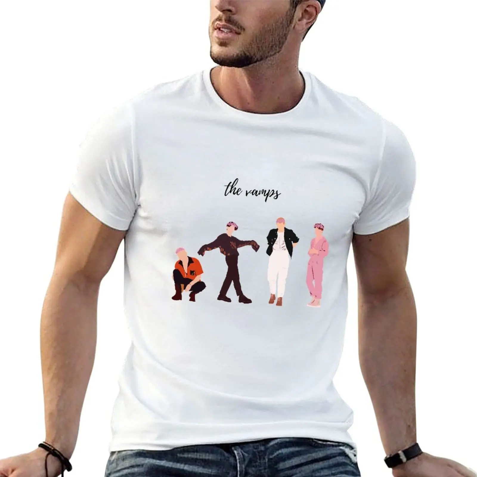 The Vamps - Cherry Blossom era T-Shirt Dry Fit Athletic Short Sleeve Shirt
