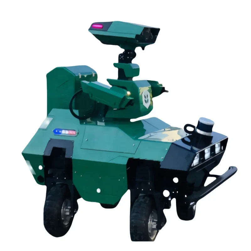 2024 New Automatic Patrol  Artificial Intelligent Recognition Robot Commercial Outdoor Security Patrol Robot