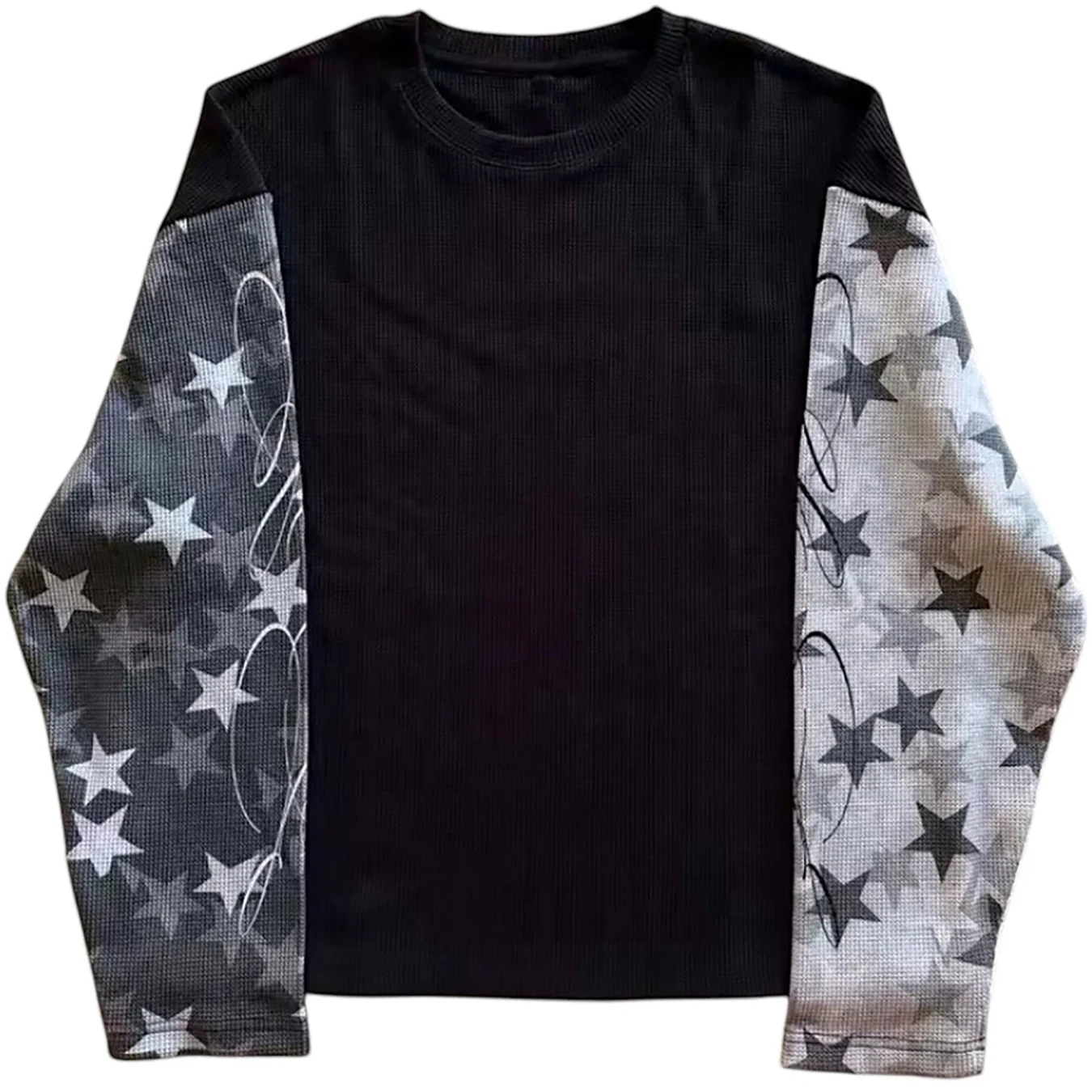 Herbst- und Winter-Dark-Punk-Stil Neues Langarm-Retro-T-Shirt für Männer und Frauen – Detail 6