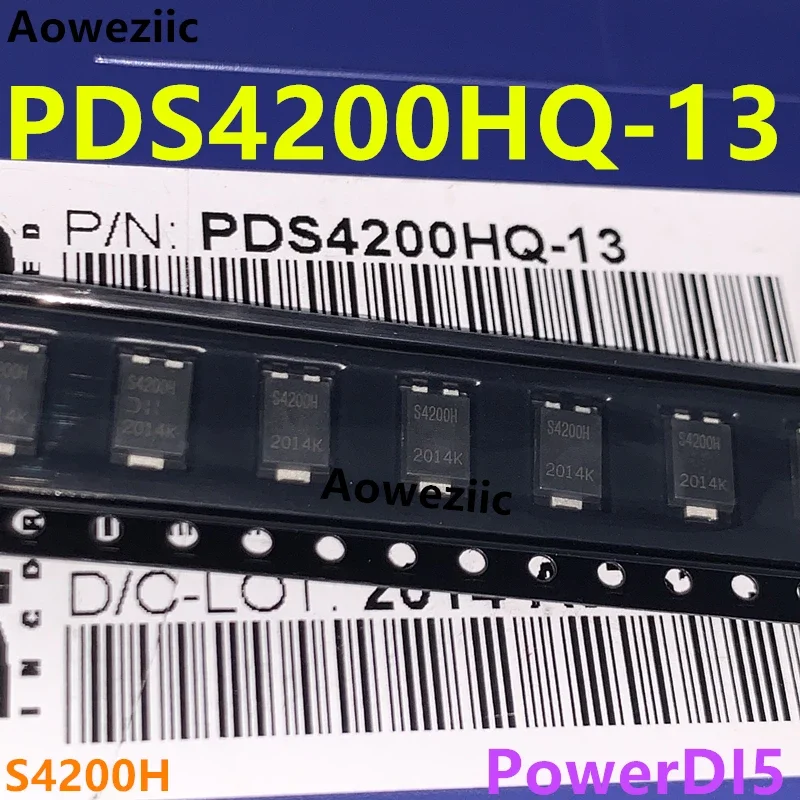 PDS4200HQ-13 PowerDI5 S4200H 200V 4A 890mV@8A Schottky diode IC