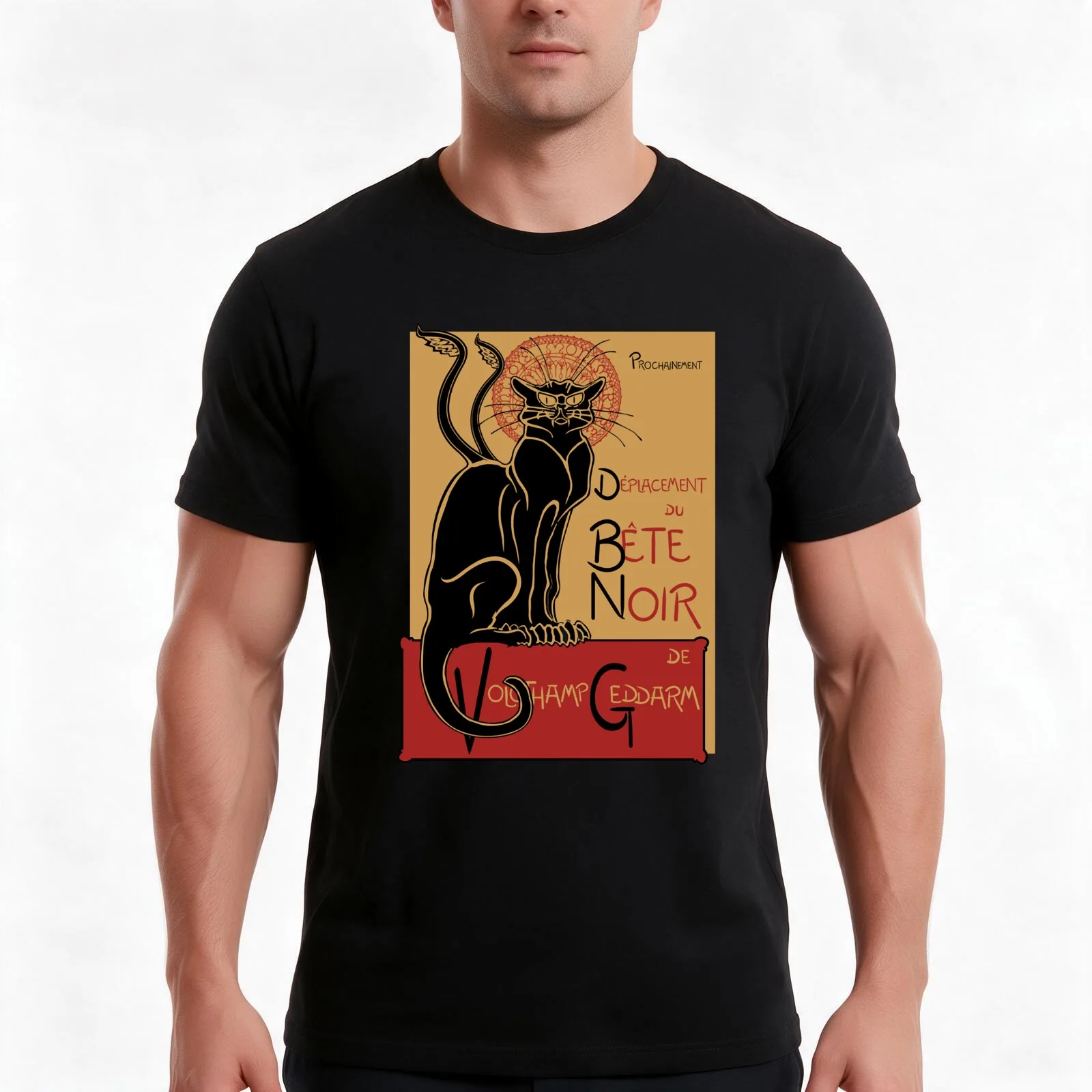 Displacer Noir T-Shirt, Summer Casual Cotton Tee, Oversized Streetwear Tops, Vintage Graphic Print, Loose Fit Short Sleeve