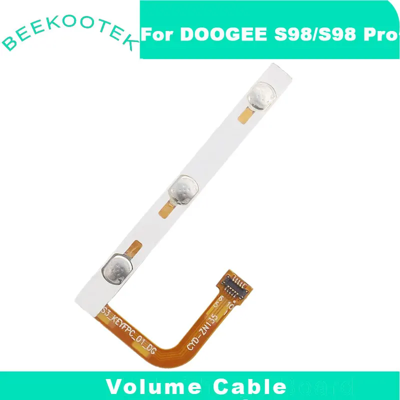 New Original DOOGEE S98 Pro Cellphone Volume Custom Button Flex Cable FPC Repair Replacement Accessories Parts For Doogee S98