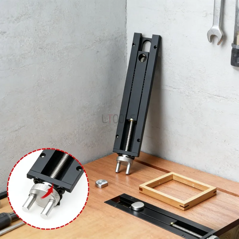 

Adjustable Quick Inertia Vise Fixture Joinery Table Tail Clamp Workbench 20mm Dog Hole Fixing Vice Aluminium Alloy Quick Limiter