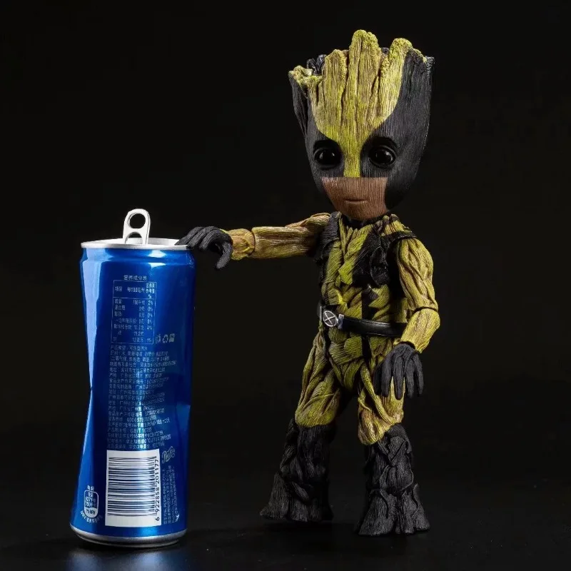 

Guardians of the Galaxy 2 Anime Groot Little Tree Man COS Wolverine Action Figure Hobby Collectible Model Toy Figures gifts