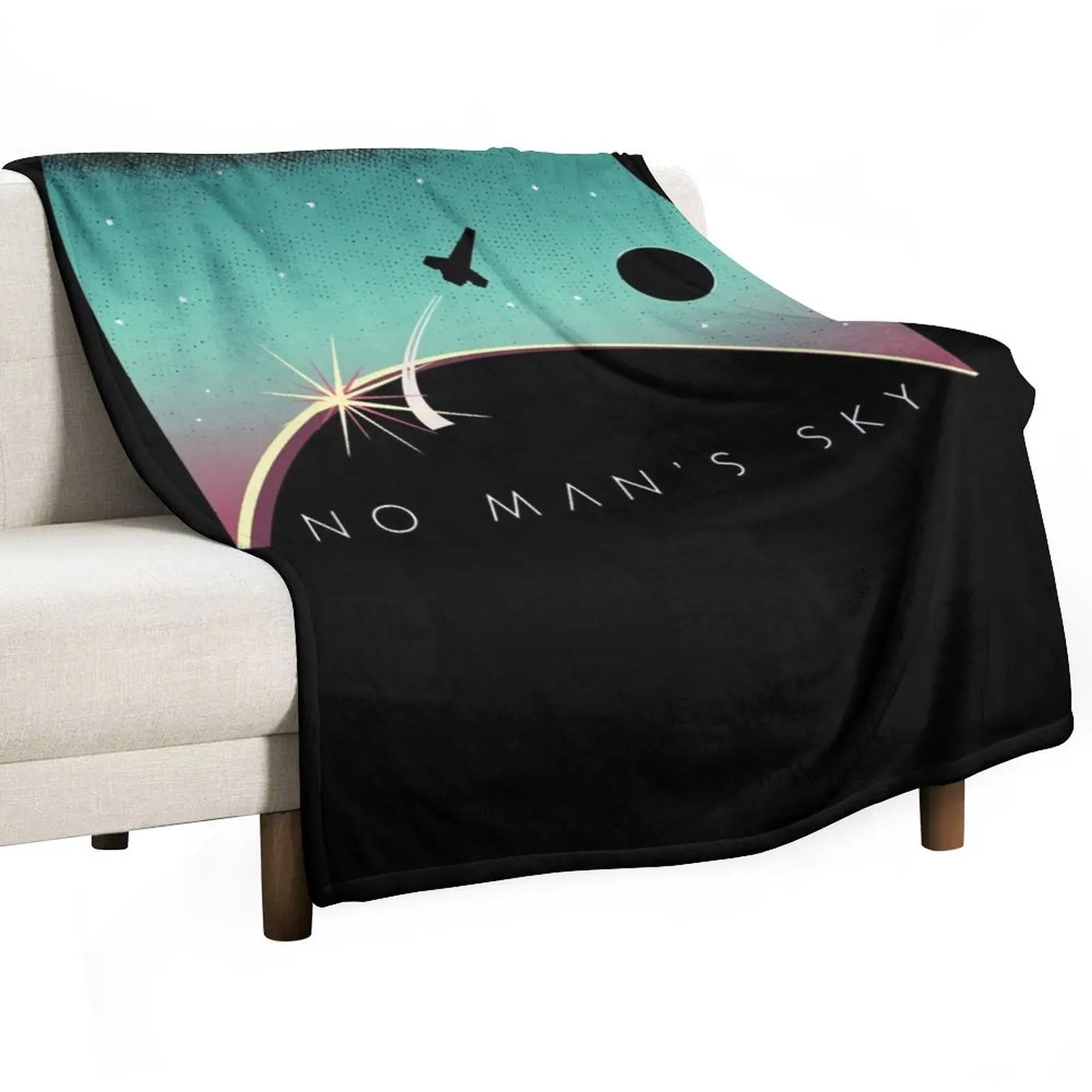 People Call Me Space No Mans Sky Logo Boys Girls Throw Blanket Fashion Sofas Thermals For Travel Blankets