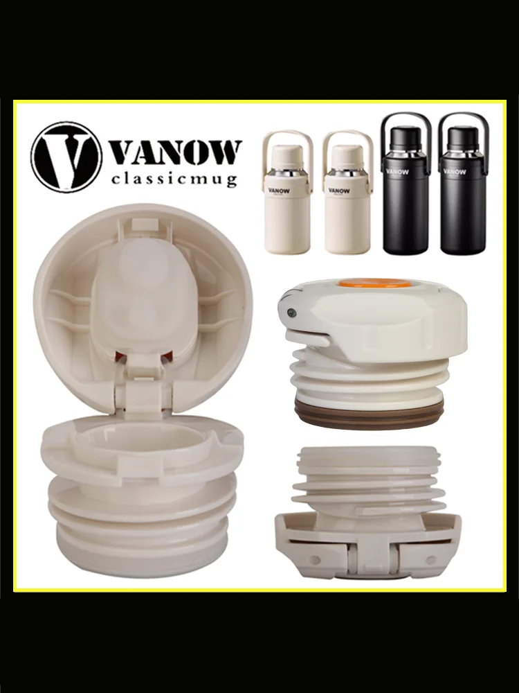 Tapa Universal para Termo Vanow Original, Tapa para Botella de Agua, Tapa para Tetera, Tapa de Uso General para Conservar el ...