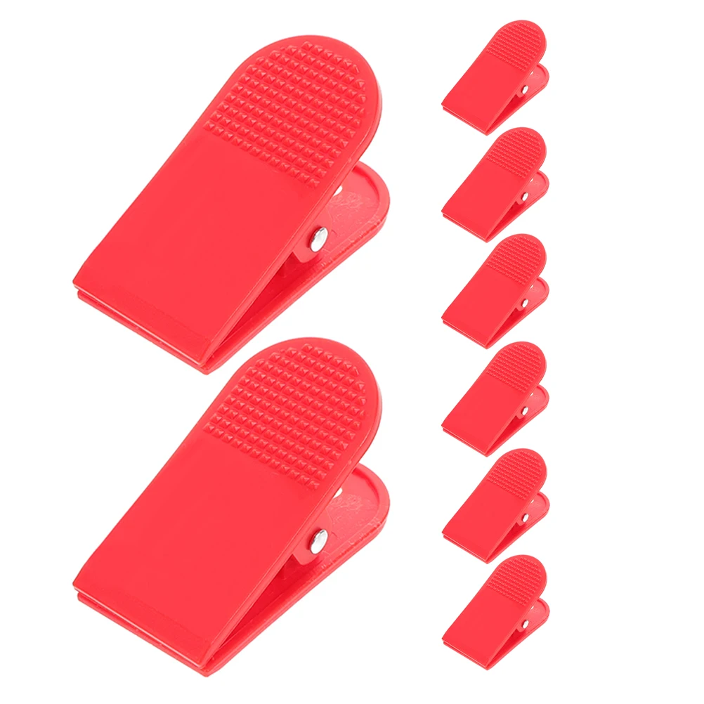 

8 PCS Emergency Stop Treadmill Switch Clip Student Plastic Running Machine Magnet Key
