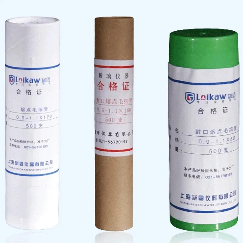 0.9-1.1mm 80-200mm Melting Point Capillary Sample Tube Labrotary Glassware Chemical Experiment