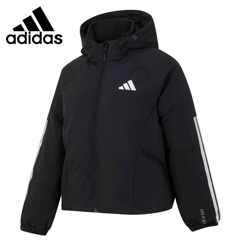 Новое оригинальное поступление, женский пуховик Adidas W PUFFY DOWN J, спортивная одежда на пуху для пешего туризма