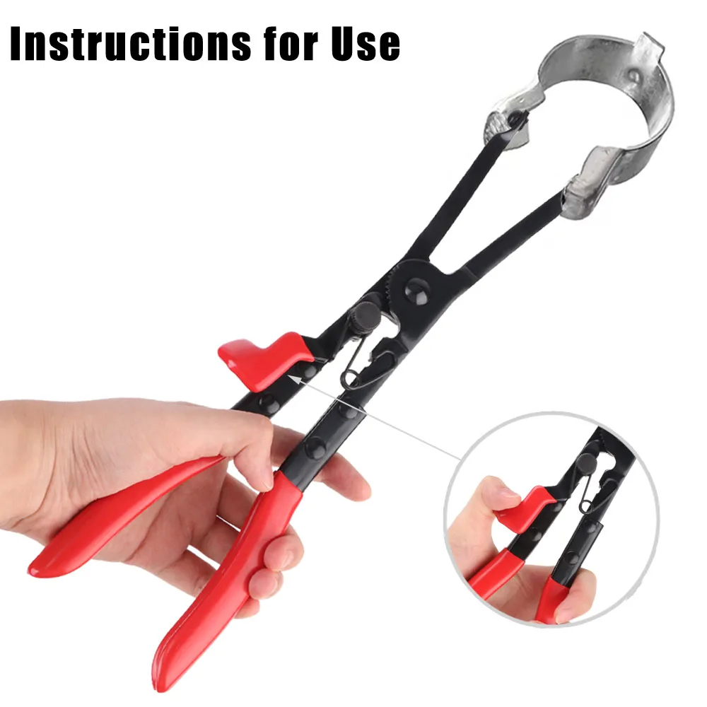 

PSA Exhaust Pipe C Clamp Pliers Tool Auto Special Repair Tool Pipe C Clamp Removal Plier Hose Clamps Pliers
