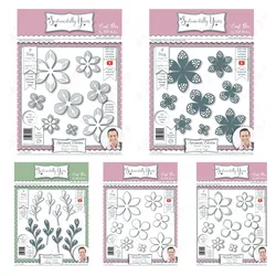 Floral Finery Perfect Petals Metal Cutting Dies For DIY Scrapbooking Photo Album Paper Cards Decorative Craft Embossing Templat