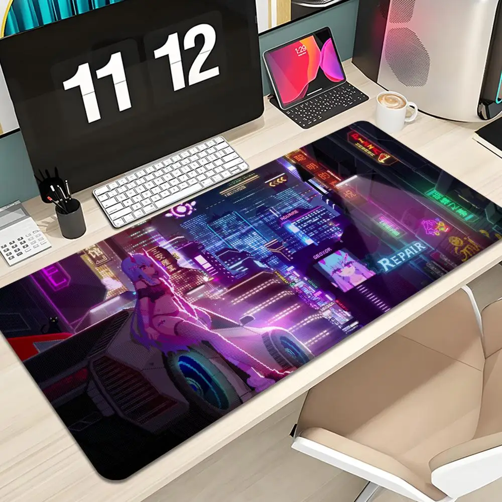 

Geoxor Moneko Mouse Pad Keyboard Mousepad large 1200X600 mm Desk Mat PC Gamer High definition printing Table pad