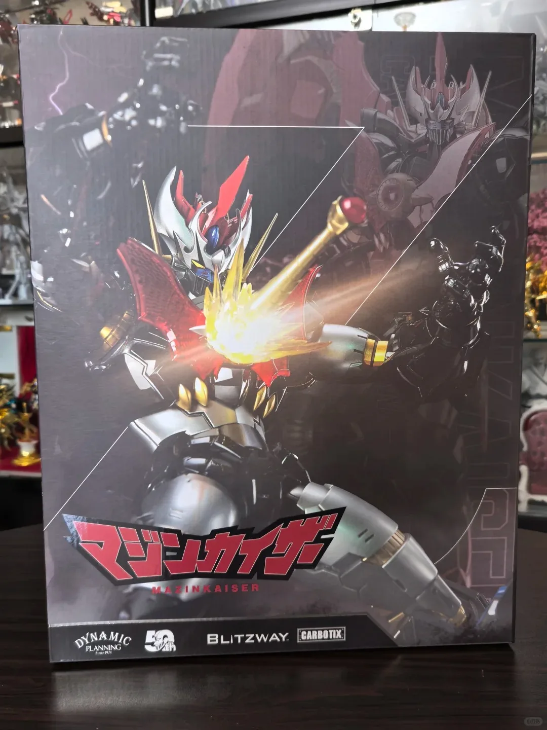 Em estoque original BLITZWAY BW-CA-10901 Mazinkaiser terminado móvel mecha figura de ação modelo brinquedo presente coleção ornamentos