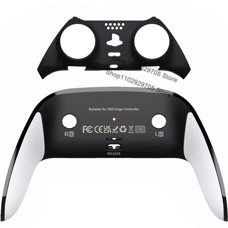 ل PS5 DSE مقبض الغطاء الخلفي للقضية ل PS5 Dualsenses حافة تحكم الغطاء الخلفي المضادة للعرق المضادة للانزلاق لتقوم بها بنفسك إصلاح الملحقات