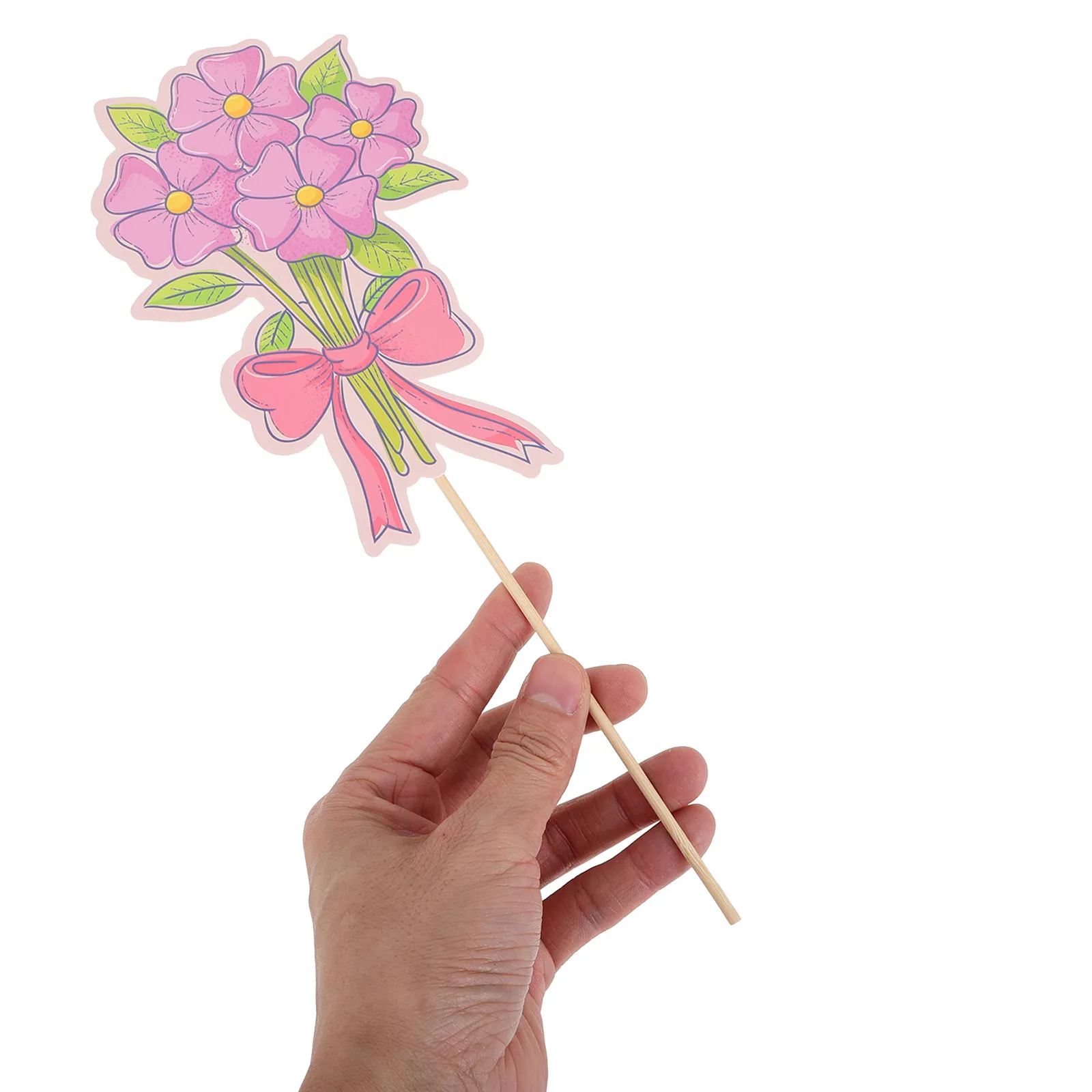 33Pcs Rose Gold Pink Birthday Photo Booth Props 60Th Party Decorations Happy Birthday Accessories Celebration Wedding Props