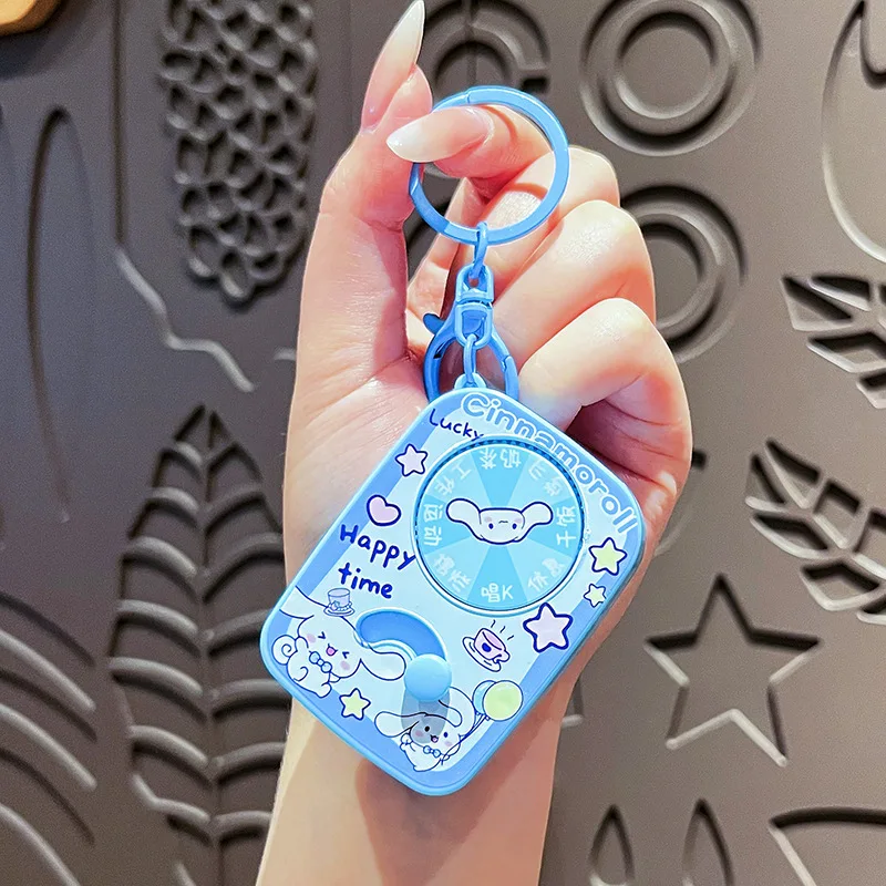 พวงกุญแจซานริโอ้ เฮลโล คิตตี้ ซีรีส์ Turnaround น่ารัก สไตล์ซินนามอโรล สำหรับกระเป๋าเป้แฟชั่น ของขวัญเทศกาล