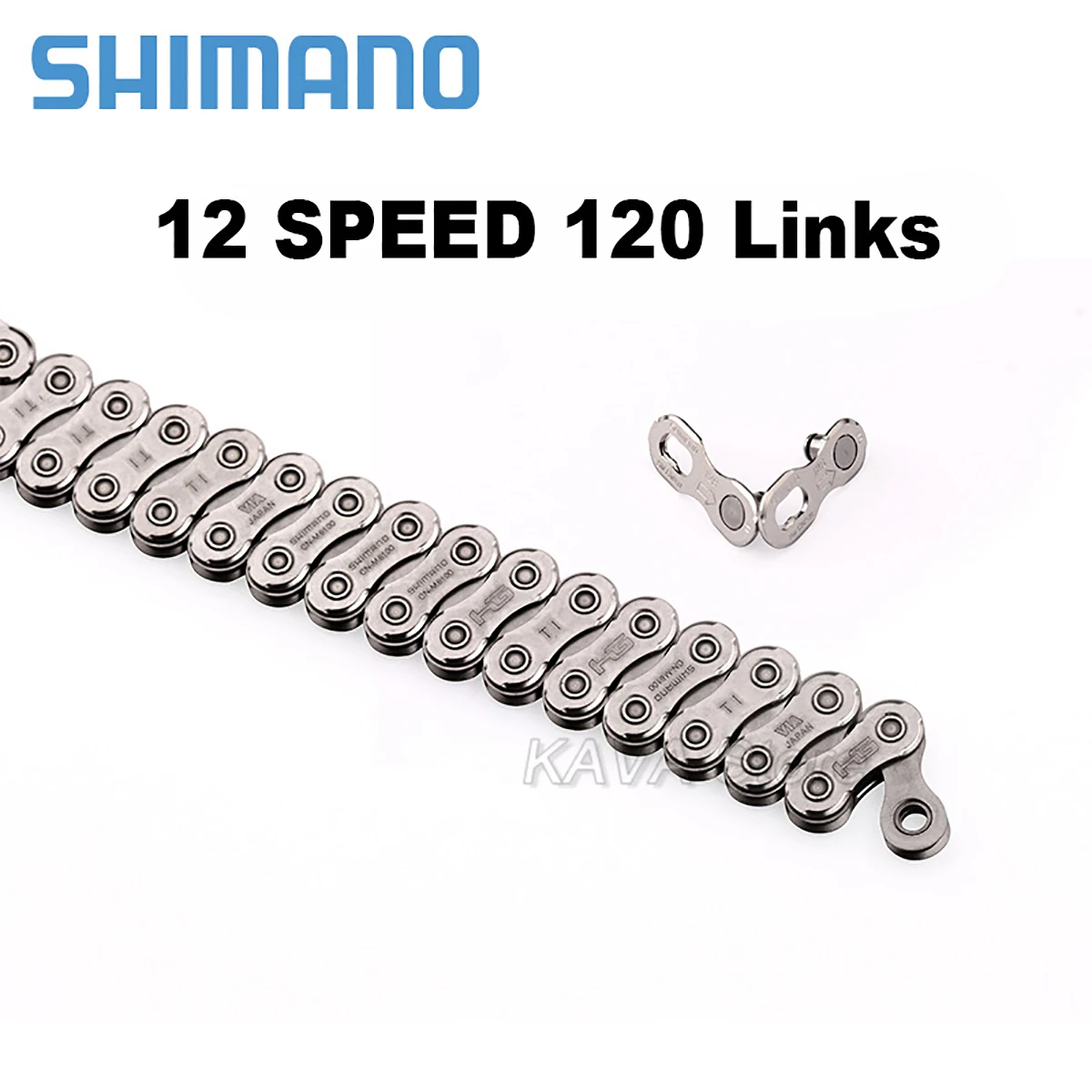 Shimano Deore 12 Speed HG MTB Chain M6100 12V Mountain Bike Current 12S Bicycle Chains Quick Links 120 118 Links Bike Parts