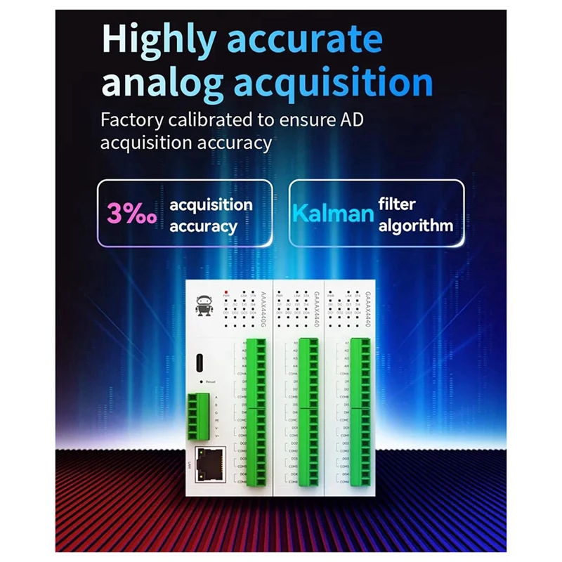 Expansão Ethernet 16DI Módulo IO Remoto CDSENET GAXXXA000, Aquisição de Comutadores Analógicos, Modbus TCP RTU Works, RS485