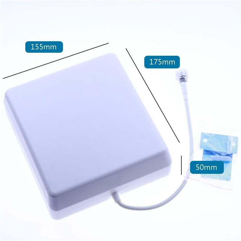 Indoor flat panel antenna wall mounted 806-2700Hz full frequency band 4G mobile phone signal amplifier receiving antenna