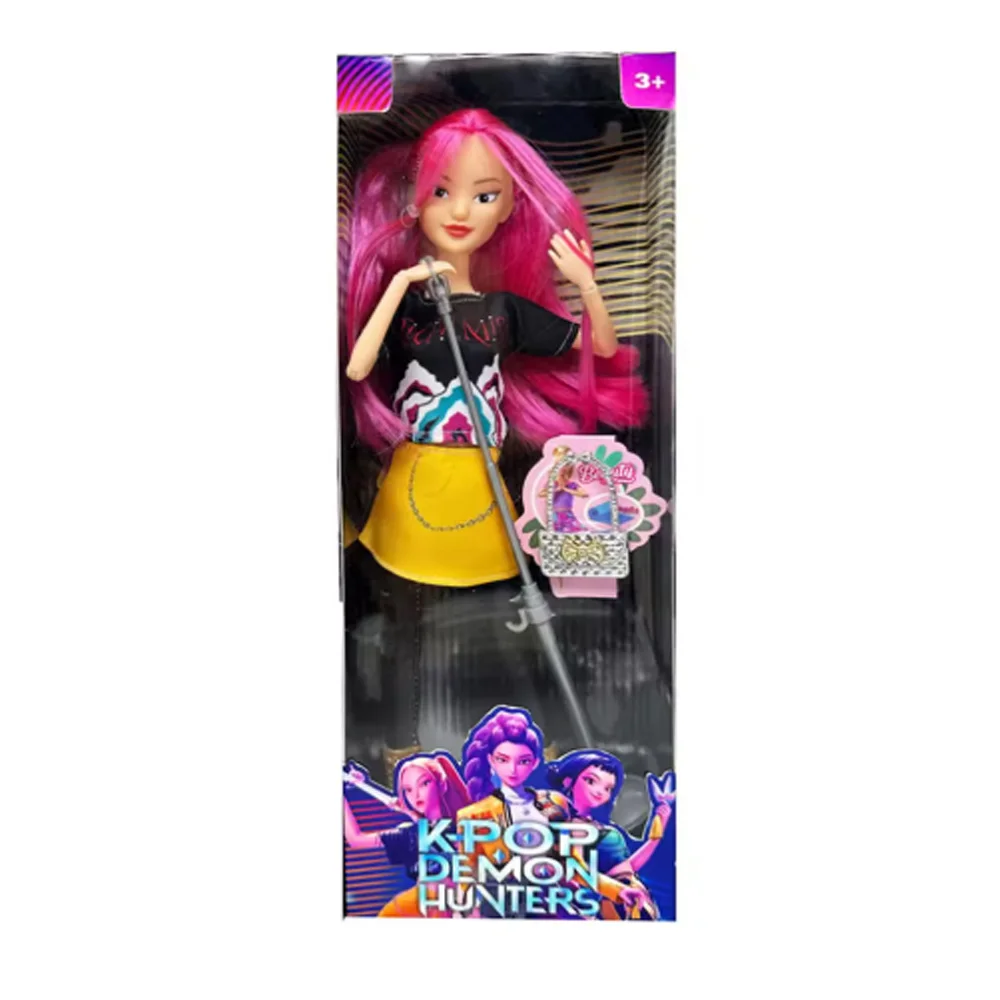 NEW Merchandise Rumi Mira Zoyi Character Figurine Birthday Gift Fan Club Gifts 11 Joints Are Movable Kpop Demon Hunters Action