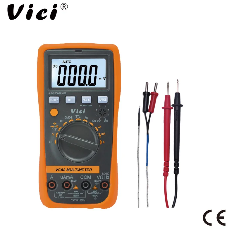 

Тестер логического уровня VC88, Универсальный измеритель чипа для технического обслуживания цифровой цепи, инженерный компактный мультиметр для разработки интегральной схемы