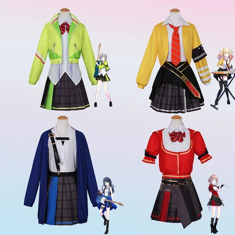 FC6Project Sekai Colorful Stage Cosplay Leo/need Tenma Saki Hinomori Shiho Hoshino Ichika Mochizuki Honami Cosplay Costume@FC8！