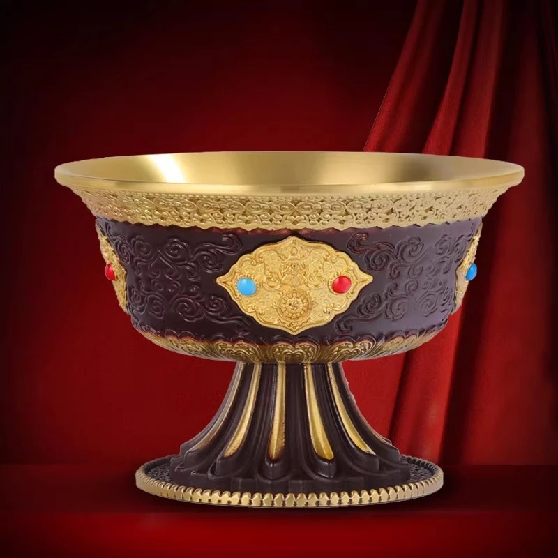 coppa-per-offerte-in-ottone-massiccio-con-motivo-floreale-ciotola-d'acqua-per-altare-buddista-tibetano-vaso-rituale-per-pratica-del-dharma