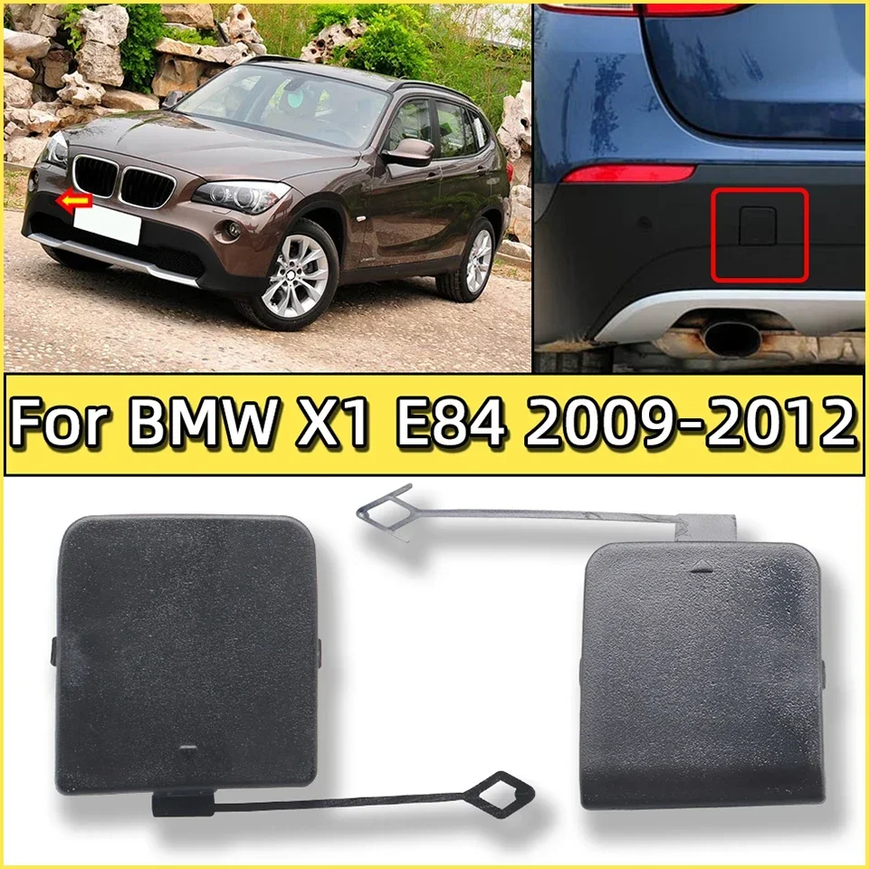 

Front Rear Bumper Towing Hook Cover For BMW X1 E84 Ordinary Version 2009-2012 Hauling Trailer Shell Bumper Decoration Cap