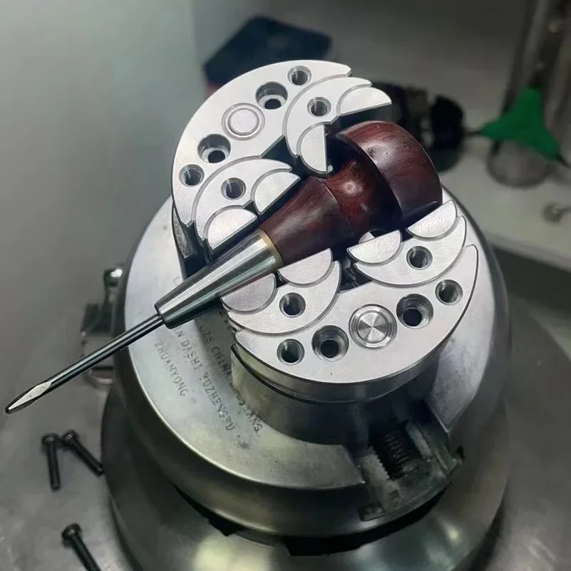 -Morsa fractal de bola de mandíbulas de torno para peça de torno