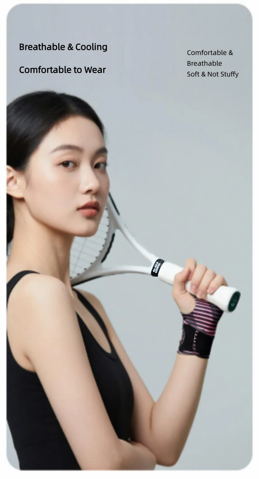 1Pcs Billiards One-Piece Winding Wrist Brace Corrects Grip Position Snooker Badminton Tennis Training Strap Protection Gloves
