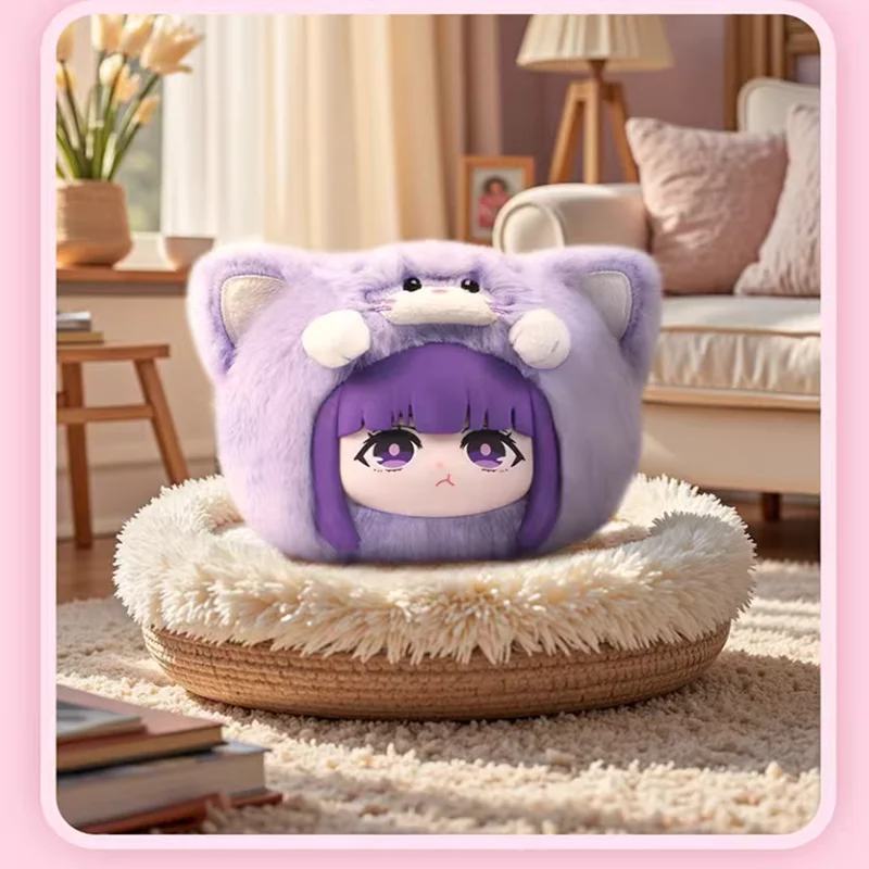 Szybka Dostawa Anime Frieren: Beyond Journey's End Animal Party Pluszowa Lalka Niespodzianka Plecak Brelok Zawieszka Dekoracyjna