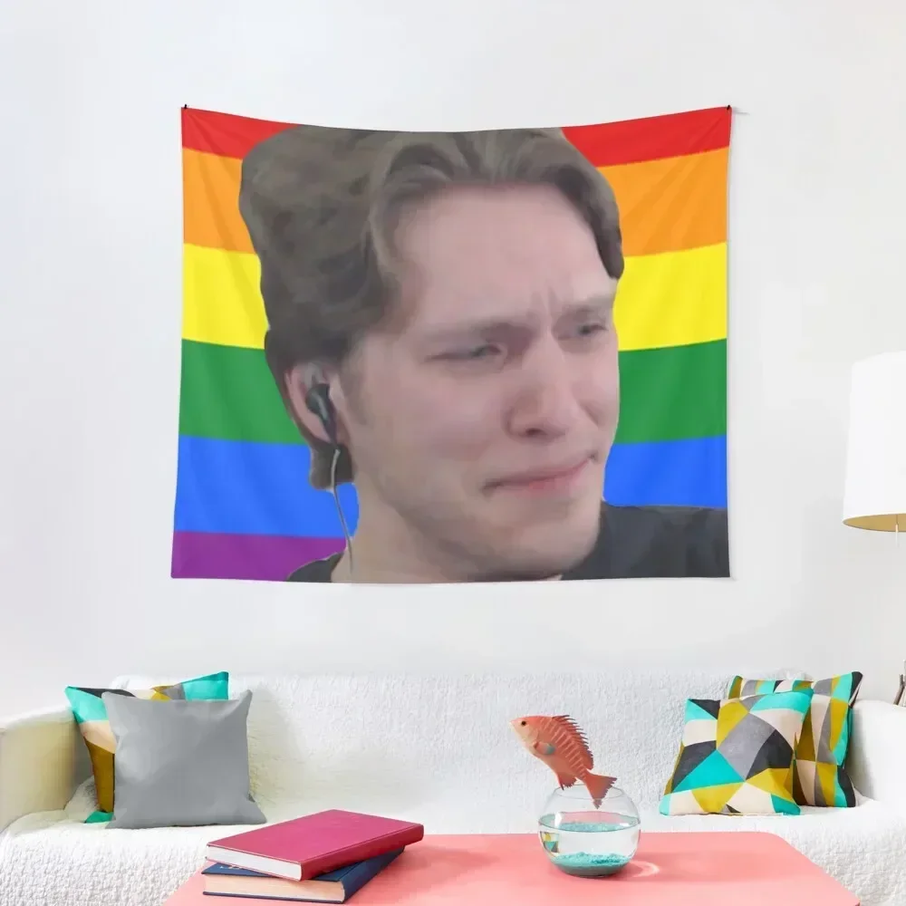 

Jerma crying Tapestry Funny Home Decorators Wallpapers Home Decor Tapestry